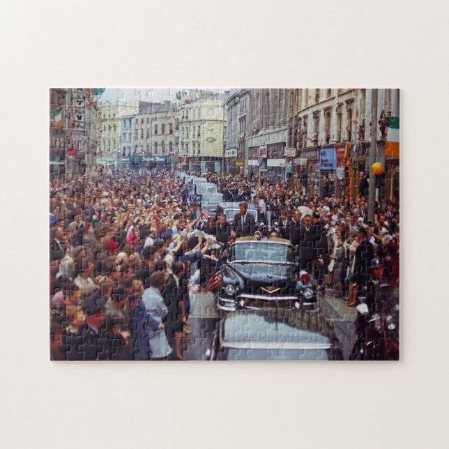 Präsident Kennedy besucht Irland. (Horizontal)
