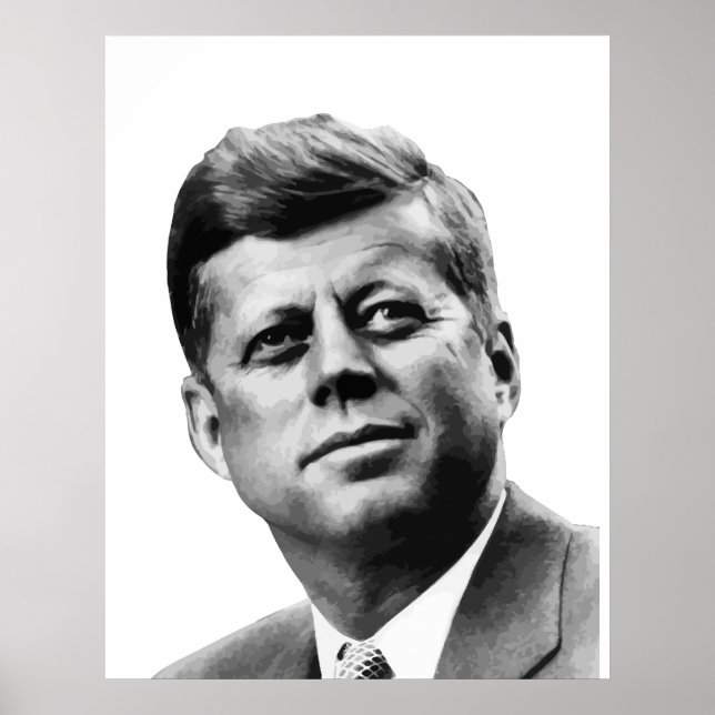 Präsident Kennedy Poster (Vorne)