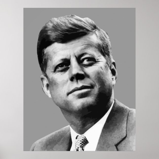 Präsident Kennedy Poster (Vorne)