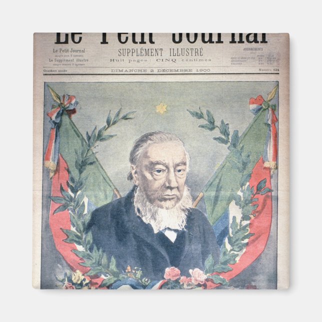 Präsident Krüger Froncover Magnet (Vorne)