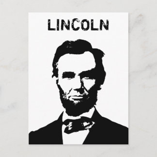Präsident Lincoln Postkarte