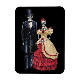Präsident Lincoln Skeleton, Halloween Skeleton Magnet