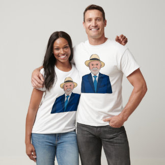 Präsident Lula da Silva Kunst - Brasilianischer Fü T-Shirt