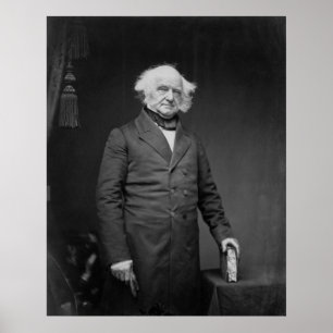 Präsident Martin Van Buren Poster