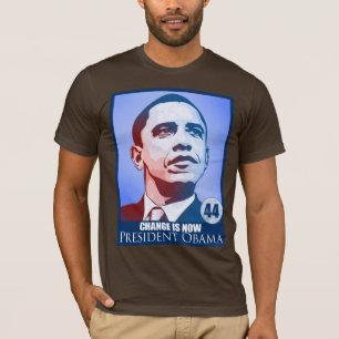 Präsident Obama, Änderung ist jetzt T - Shirt