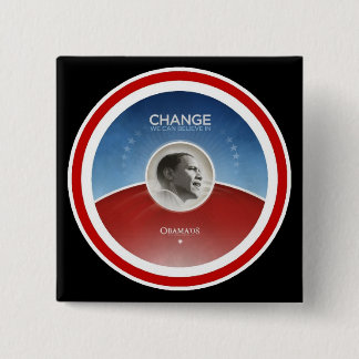 Präsident Obama CHANGE Button