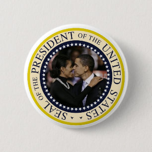 Präsident Obama Commemorative Button