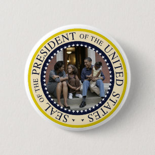Präsident Obama Commemorative Button