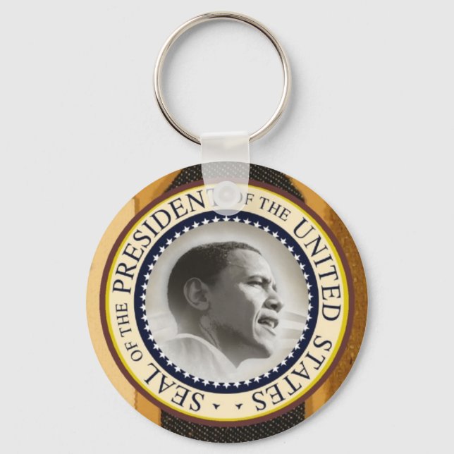 Präsident Obama INAUGURATION Schlüsselanhänger (Vorderseite)