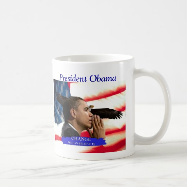 Präsident Obama Kaffeetasse (Rechts)