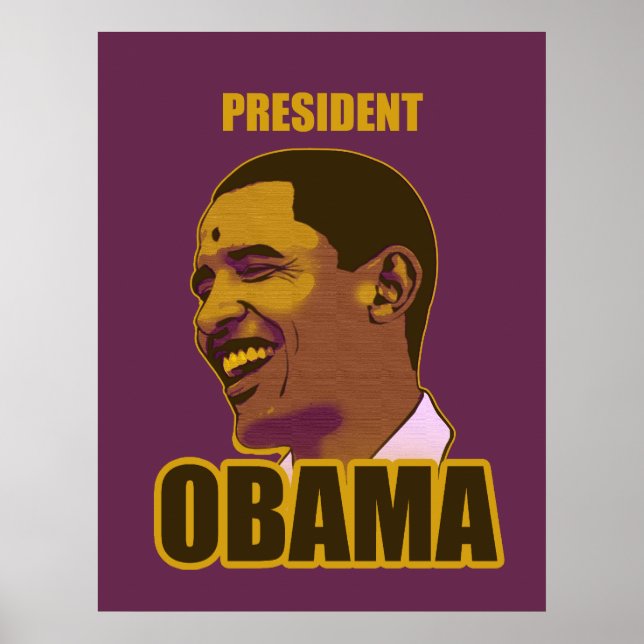 Präsident Obama Poster (Vorne)