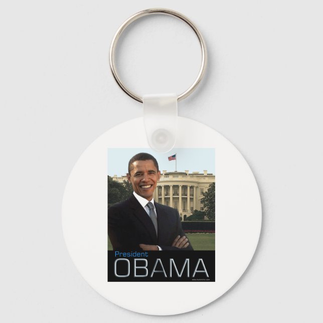 Präsident Obama Schlüsselanhänger (Vorderseite)