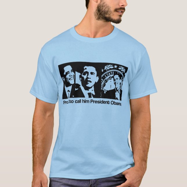 Präsident Obama T-Shirt (Vorderseite)