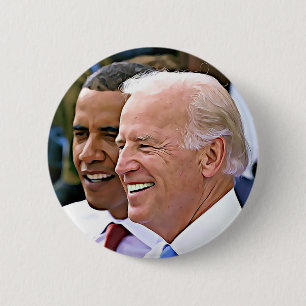 Präsident Obama u. Vizepräsident Biden Button