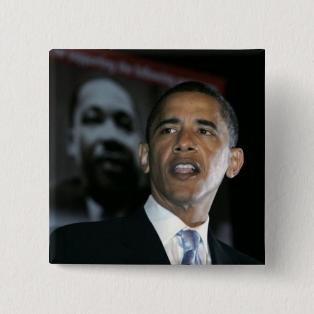 Präsident Obama und Dr. König "was für Traum " Button (Vorderseite)