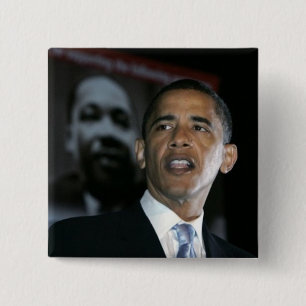 Präsident Obama und Dr. König "was für Traum " Button