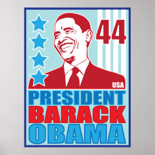 Präsident Obama Vintage Poster
