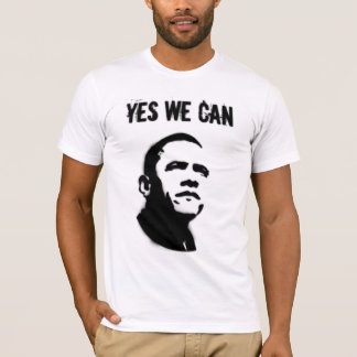PRÄSIDENT OBAMA YWC Schablone-EIn SPRACHrede T-Shirt