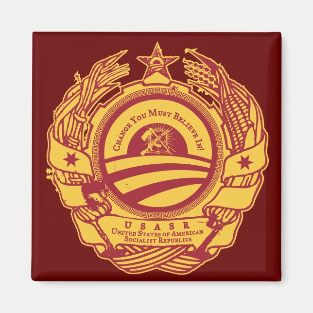 Präsident Obamas Magnet für das sowjetische Präsid (Vorne)