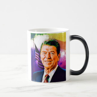 Präsident Reagan Verwandlungstasse