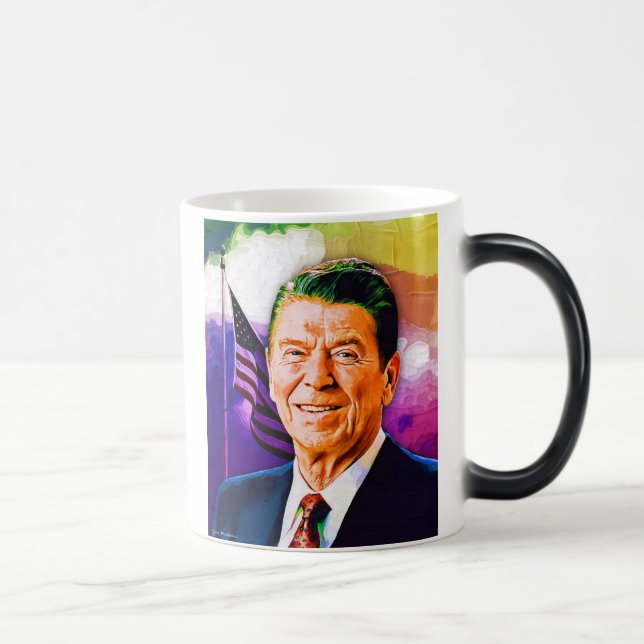 Präsident Reagan Verwandlungstasse (Rechts)
