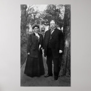 Präsident Taft und First Lady Helen Taft - 1909 Poster