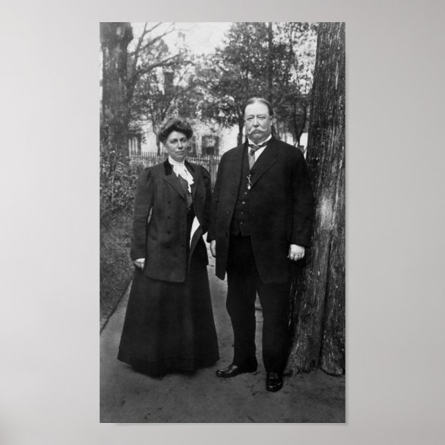 Präsident Taft und First Lady Helen Taft - 1909 Poster (Vorne)