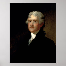 Präsident Thomas Jefferson Poster