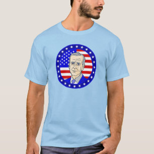 Präsident tritt zwei amerikanische Flagge T-Shirt