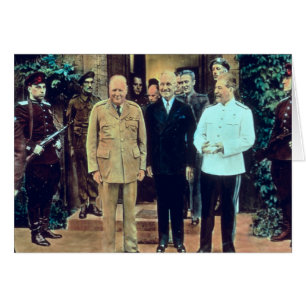 Präsident Truman und Josef Stalin