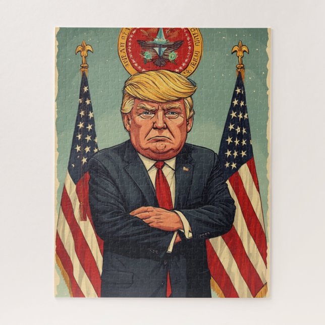 Präsident Trump  (Vertikal)
