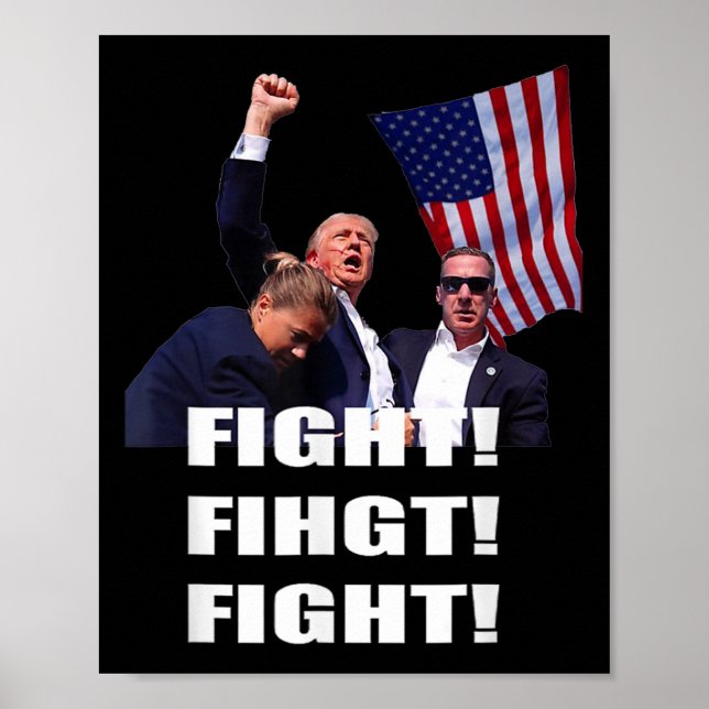 Präsident Trump 1 Poster (Vorne)
