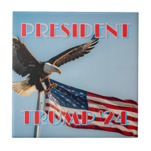 PRÄSIDENT TRUMP 2024 FLIESE