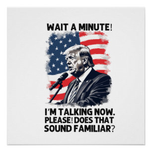 Präsident Trump 2024 Poster