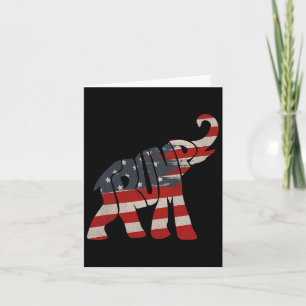 Präsident Trump 2024 Republikaner Elephant Trump S Karte