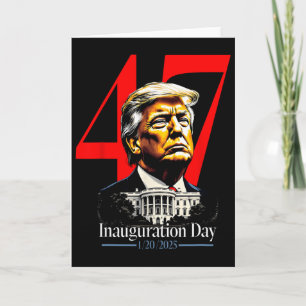 Präsident Trump 2025 Amtseinführungstag Karte