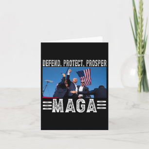 Präsident Trump 45 47 Mega Verteidiger Schütze Pro Karte