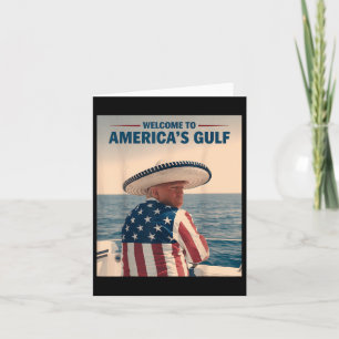 Präsident Trump Americas Golf Mexico Sombrero Amer Karte