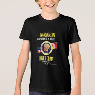 Präsident Trump Amtseinführungsfeier 2025 Tri-Blen Tri-Blend Shirt