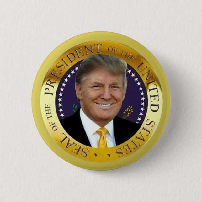 PRÄSIDENT TRUMP BUTTON (Vorderseite)