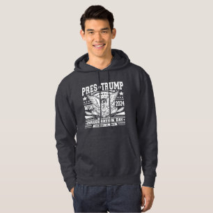 Präsident Trump gewann 2024 Hoodie