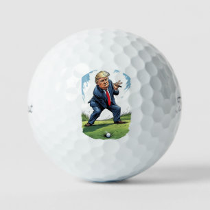 Präsident Trump Golfball