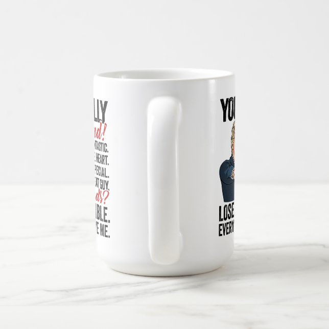 Präsident Trump Great Dad Mug Kaffeetasse (Henkel)