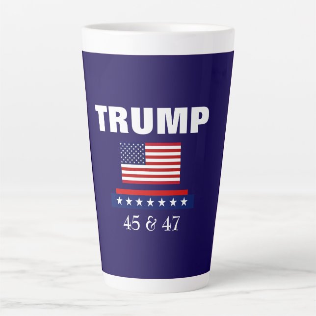 PRÄSIDENT TRUMP GROSSE LETZTE TASSE (Vorderseite)