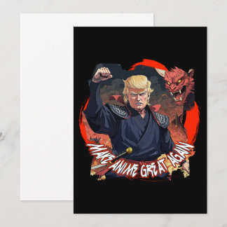 Präsident Trump macht Anime wieder groß Einladung