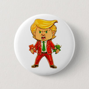 Präsident Trump Pin Lustiger Trump Investiert Trum Button