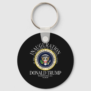 Präsident Trump Siegel Einweihung 2025 47. Washin Schlüsselanhänger