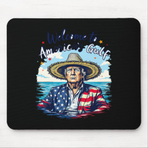 Präsident Trump Sombrero entwirft Amerikas Golf-Me Mousepad