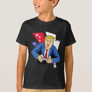 Präsident Trump spielt Videospiele - 4. Juli Inn T-Shirt