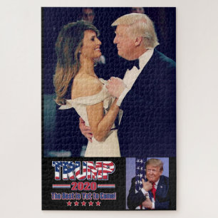 Präsident Trump und Melania Dancing - Trump 2020
